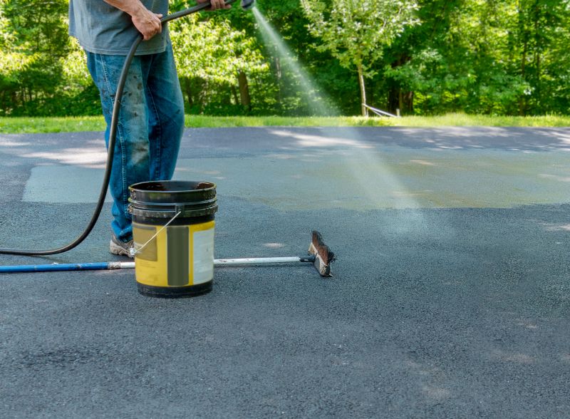 Driveway Cleaning Process