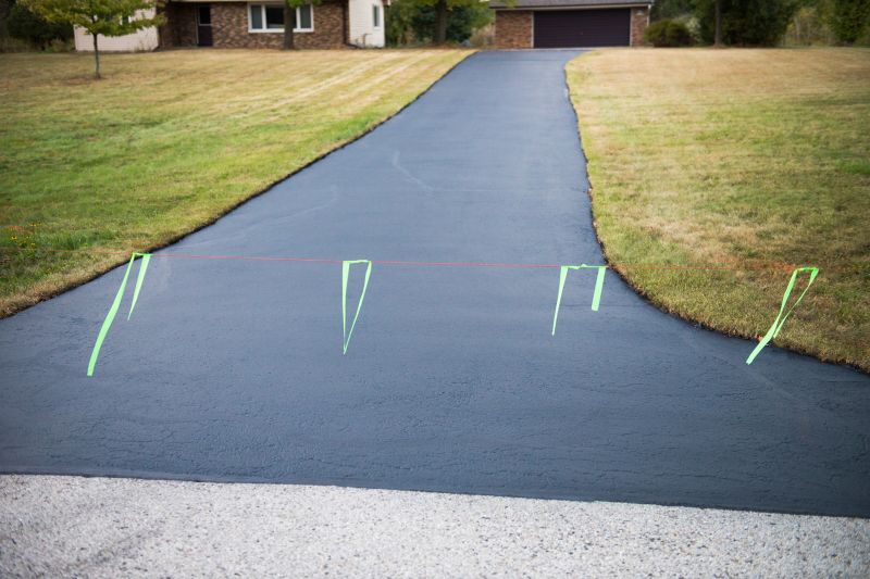Freshly Sealed Asphalt