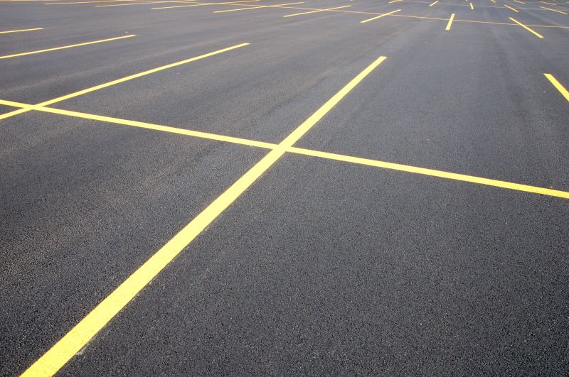 Parking Lot Sealcoating detail